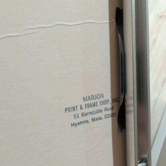 Vintage Framed Rubbing Of The Daughters Of William & Martha Penn - Picture 3 of 5